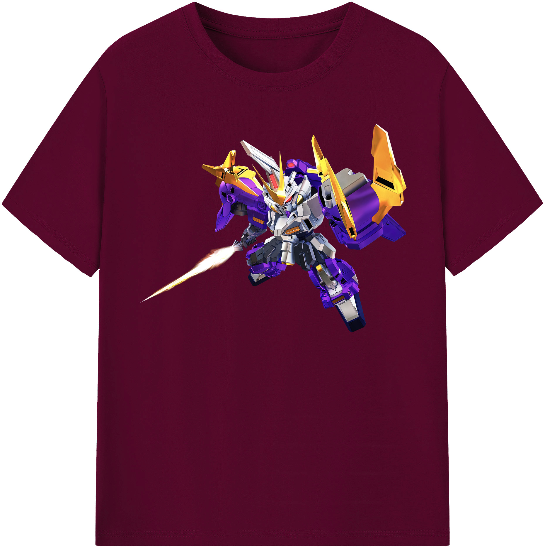 （画像用） 機動戦士ガンダム Mobile Suit Gundam レディースカジュアルプリントTシャツ（綿100％）